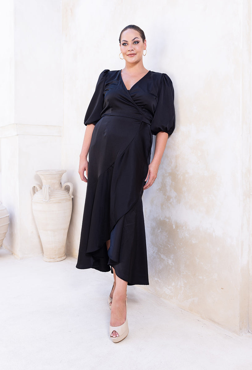 Stella Wrap Dress – Natasha Gan