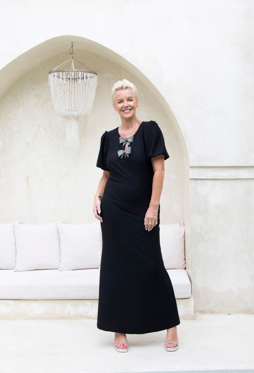 princess diana black dresses Princess Diana Dress 16 / Black / Luxe Knit