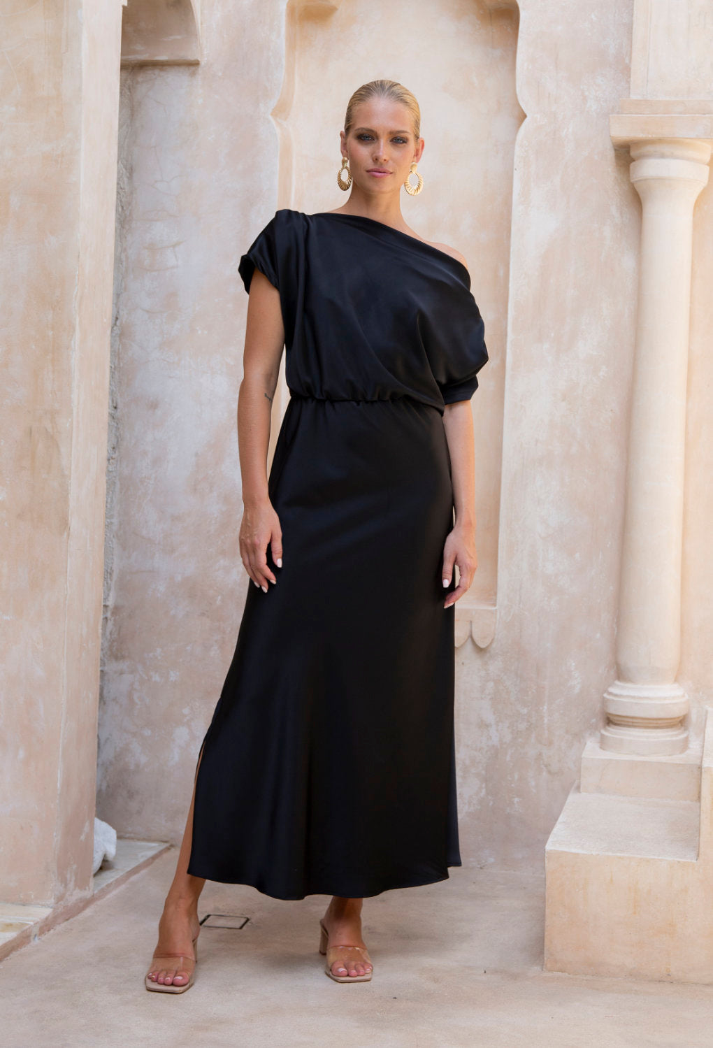 i am gia larisa maxi dress Larisa Maxi Dress in Black