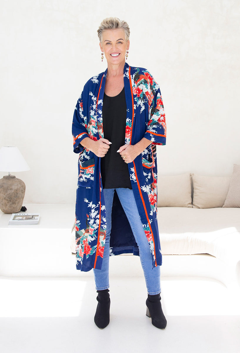 Madeline Longerline Kimono – Natasha Gan