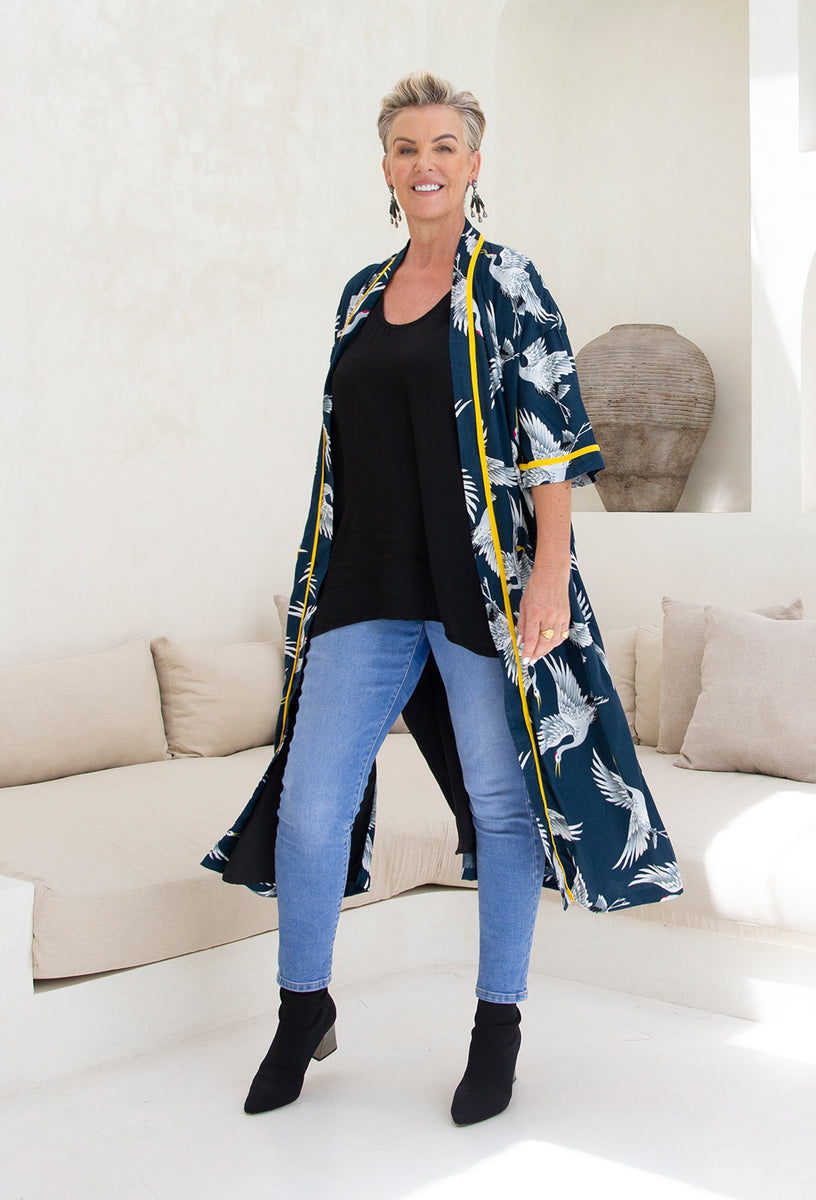 Madeline Longerline Kimono – Natasha Gan