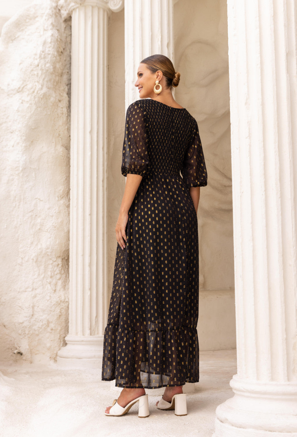 Abigail Maxi Dress 22 / Black