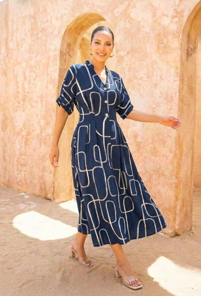 Emma Midi Dress Natasha Gan Emma Midi Dress Natasha Gan