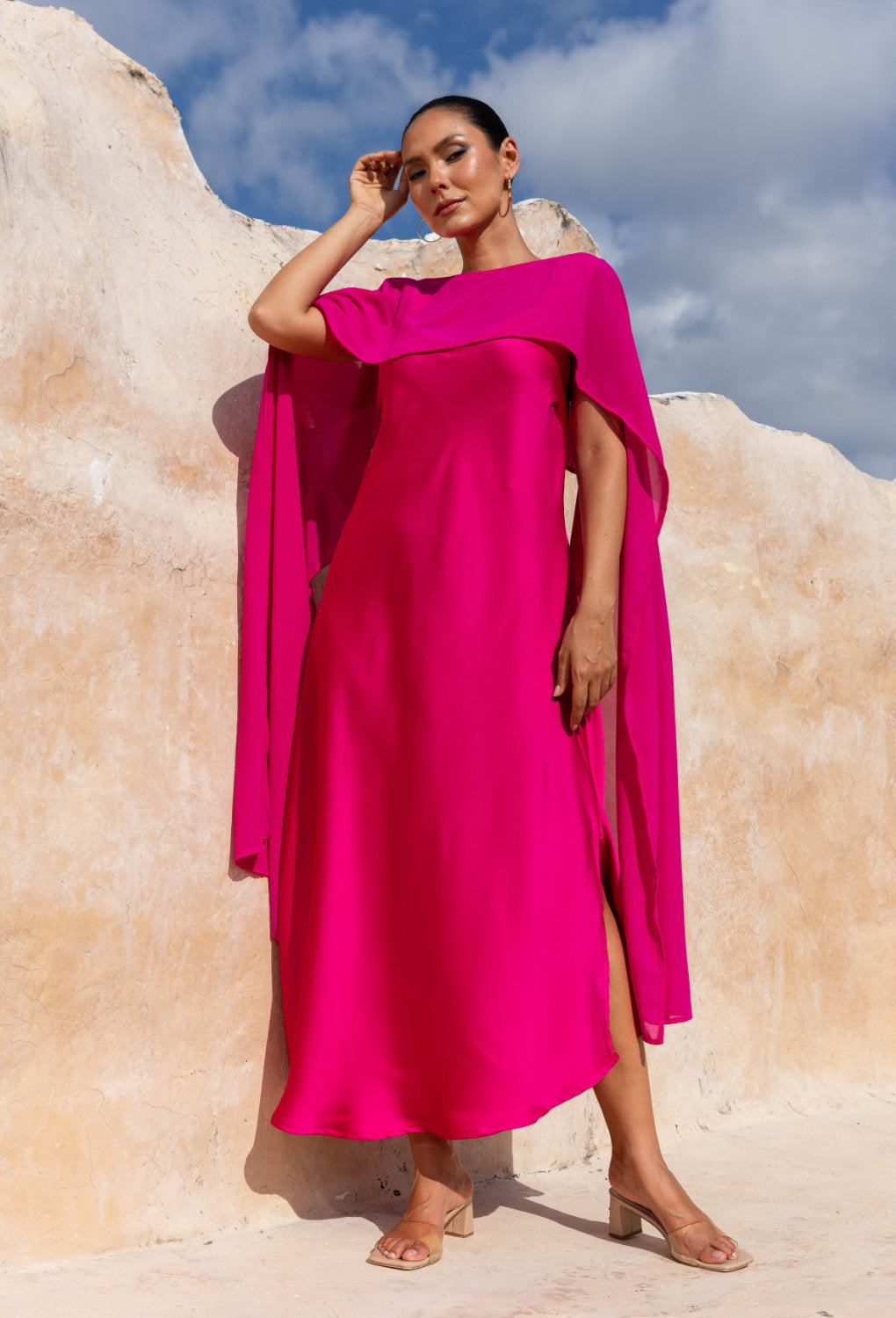 Josie Event Dress in Pink